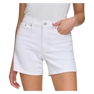 (W) White Calvin Klein Shorts